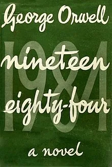 1984 First Edition Cover by George Orwell