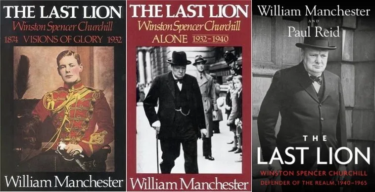 The Last Lion all Three Volumes by Paul Reid